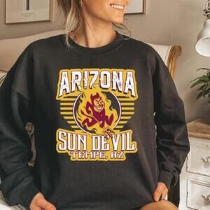 90s Arizona State Sun Devils Retro College Crewneck Sweatshirt